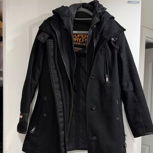 Superdry Women's Black Ski Jacket